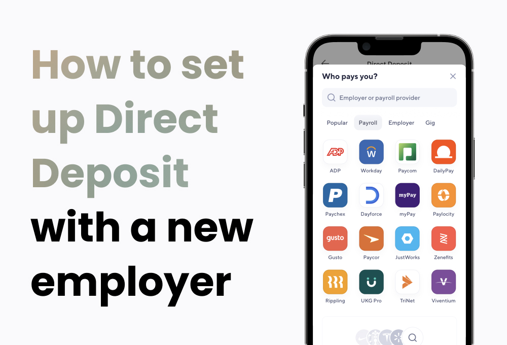 thumbnail image for setting up direct deposit with a new employer video